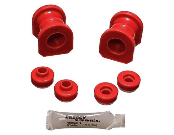Energy Suspension 89-94 Nissan 240SX (S13) Red 24mm Front Sway Bar Bushing Set - Energy Suspension 7.5121R