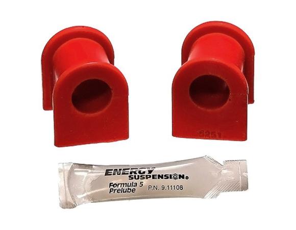 Energy Suspension 92-95 Toyota MR2 Red 19mm Front Sway Bar Frame Bushings - Energy Suspension 8.5110R