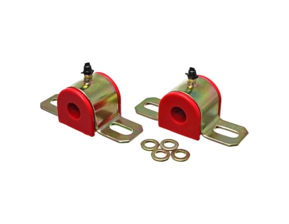 Energy Suspension All Non-Spec Vehicle Red 3/4 Inch Sway Bar Bushings - Energy Suspension 9.5156R