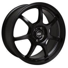 Enkei TS10 17x8 5x114.3 35mm Offset 72.6mm Bore Black Wheel