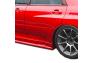 Duraflex Fiberglass GT500 Wide Body Rear Door Caps (Unpainted) - Duraflex 107274