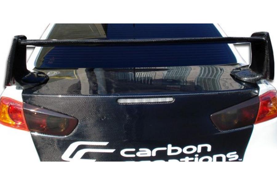 Carbon Creations Carbon Fiber GT Concept Wing Trunk Lid Spoiler - Carbon Creations 104645