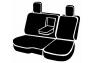 Fia Leatherlite Simulated Leather Custom Fit Gray/Black Rear Seat Cover - Fia SL62-87 GRAY