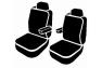 Fia Leatherlite Simulated Leather Custom Fit Gray/Black 2nd Row Seat Cover - Fia SL62-99 GRAY