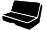 Fia Wrangler Saddle Blanket Universal Fit Gray Front Seat Covers - Fia TR46 GRAY
