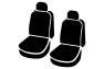 Fia Leatherlite Simulated Leather Custom Fit Black Front Seat Covers - Fia SL67-52 BLK/BLK
