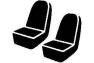 Fia OE Tweed Custom Fit Charcoal Front Seat Covers - Fia OE38-14 CHARC