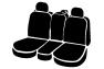 Fia Leatherlite Simulated Leather Custom Fit Red/Black Front Seat Covers - Fia SL68-36 RED