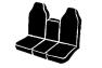 Fia Wrangler Saddle Blanket Custom Fit Black Front Seat Covers - Fia TR49-1 BLACK