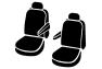 Fia Leatherlite Simulated Leather Custom Fit Black Front Seat Covers - Fia SL69-18 BLK/BLK