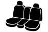 Fia Wrangler Saddle Blanket Custom Fit Solid Black Front Seat Covers - Fia TRS49-24 BLACK