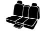 Fia Leatherlite Simulated Leather Custom Fit Black Front Seat Covers - Fia SL69-28 BLK/BLK