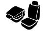 Fia Seat Protector Poly-Cotton Custom Fit Gray Front Seat Covers - Fia SP89-31 GRAY