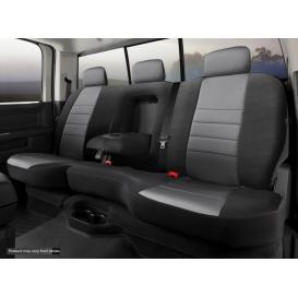 Neoprene Custom Fit Black/Gray Rear Seat Cover