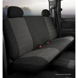  1999-2007 Chevrolet Silverado Fia OE Tweed Custom Fit Charcoal Rear Seat Cover