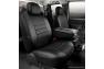 Fia Leatherlite Simulated Leather Custom Fit Black Front Seat Covers - Fia SL67-81 BLK/BLK