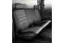 Fia Leatherlite Simulated Leather Universal Fit Gray/Black Front Seat Covers - Fia SL64 GRAY