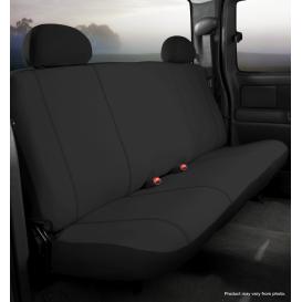   Fia Seat Protector Poly-Cotton Universal Fit Black Front Seat Covers