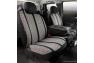 Fia Wrangler Saddle Blanket Custom Fit Black Front Seat Covers - Fia TR47-17 BLACK