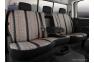 Fia Wrangler Saddle Blanket Custom Fit Black Front Seat Covers - Fia TR47-3 BLACK