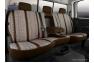 Fia Wrangler Saddle Blanket Custom Fit Brown Rear Seat Cover - Fia TR42-87 BROWN