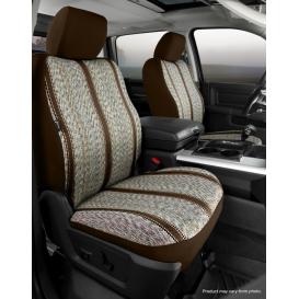 Fia Wrangler Saddle Blanket Custom Fit Brown Front Seat Covers