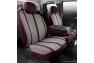 Fia Wrangler Saddle Blanket Custom Fit Wine Front Seat Covers - Fia TR49-5 WINE