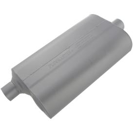 Super 50 Muffler - 2.25 Offset In / 2.25 Center Out - Mild Sound