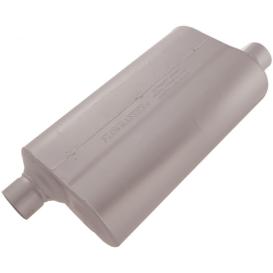   Flowmaster Super 50 Muffler - 2.50 Offset In / 2.50 Offset Out - Mild Sound