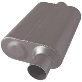 Flowmaster 40 Series Muffler 409S - 2.50 Offset In / 2.50 Center Out - Aggressive Sound