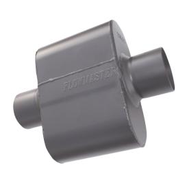 Flowmaster Super 10 Muffler 409S - 2.50 Center In / 2.50 Center Out - Aggressive Sound