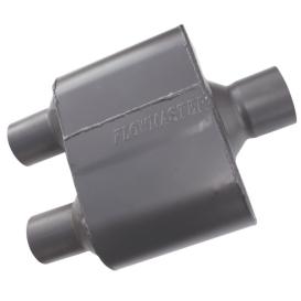 Flowmaster Super 10 Muffler 409S - 2.50 Center In / 2.25 Dual Out - Aggressive Sound