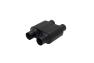 Flowmaster Super 10 Series Muffler - 2.50 in. IN/OUT - Aggressive Sound - Flowmaster 8425154