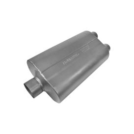 Flowmaster Super 50 Muffler 409S - 3.00 Center In / 2.50 Dual Out - Mild Sound