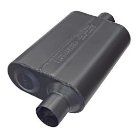 Flowmaster Super 44 Muffler - 2.25 Offset In / 2.25 Center Out - Aggressive Sound