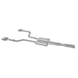 Stainless Steel Cat-Back Dual Exhaust System