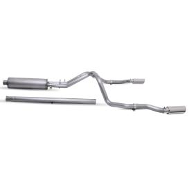 Dual Split Stainless Steel Cat-Back Exhaust System