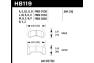 Hawk LTS Front Brake Pads - Hawk HB119Y.594