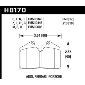 Hawk HPS Front Brake Pads