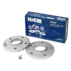 H&R TRAK+ DR Series 5mm Black Wheel Spacers - Pair