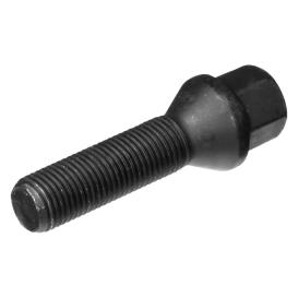 H&R Tapered 45mm Thread Length Black Wheel Lug Bolt - Each