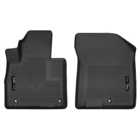 2019-2020 Hyundai Santa Fe Husky Liners WeatherBeater 1st Row Black Floor Liners