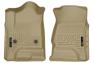 Husky Liners WeatherBeater 1st Row Tan Floor Liners - Husky Liners 18233