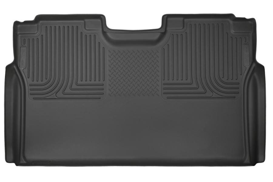 Husky Liners WeatherBeater 2nd Row Black Floor Liners (Full Coverage) - Husky Liners 19371