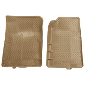 Husky Liners Classic Style 1st Row Tan Floor Liners