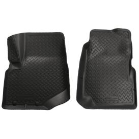 Husky Liners Classic Style 1st Row Black Floor Liners