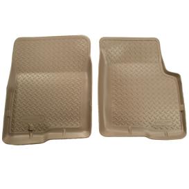 Husky Liners Classic Style 1st Row Tan Floor Liners