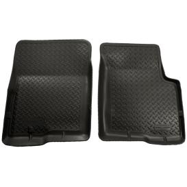 Husky Liners Classic Style 1st Row Black Floor Liners