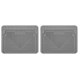Husky Liners Heavy Duty 2nd or 3rd Row Grey Floor Liners