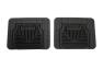 Husky Liners Heavy Duty 2nd or 3rd Row Black Floor Liners - Husky Liners 52031